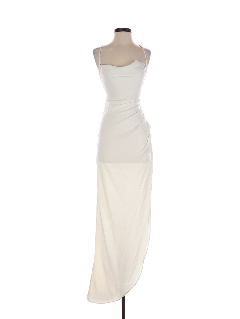 White cocktail dress